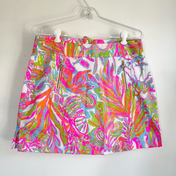 Lilly Pulitzer Dresses & Skirts - Lilly Pulitzer Marigold Skort Skirt Scuba to Cuba , Size 4